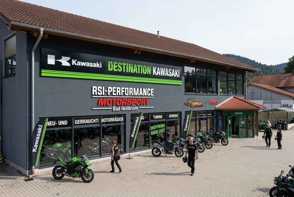Bautagebuch 2027: Die neue „Destination Kawasaki“ by RSI-Performance