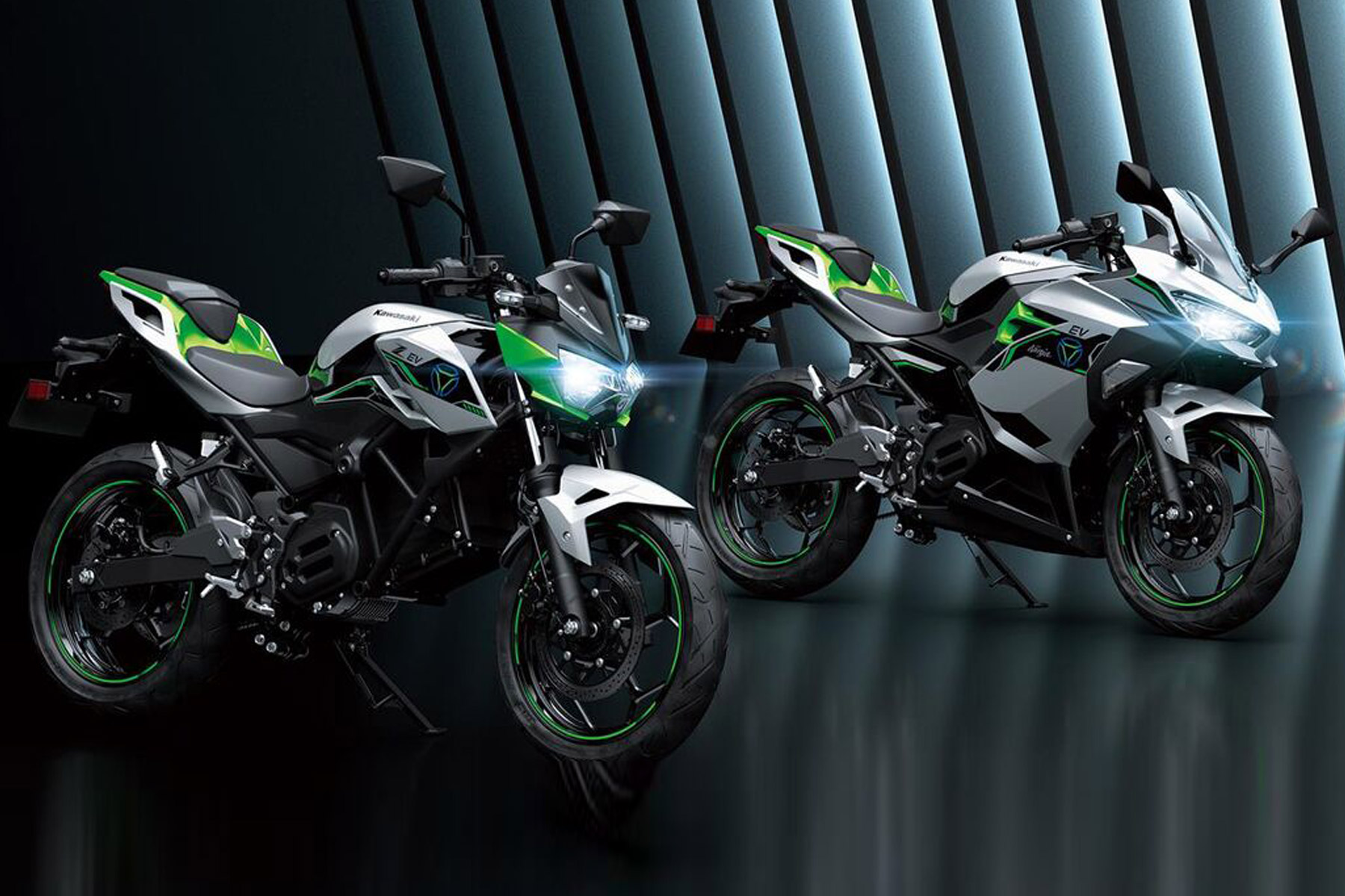 Kawasaki Z EV und Ninja EV für 2023 2 Elektro-Kawas ab 16
