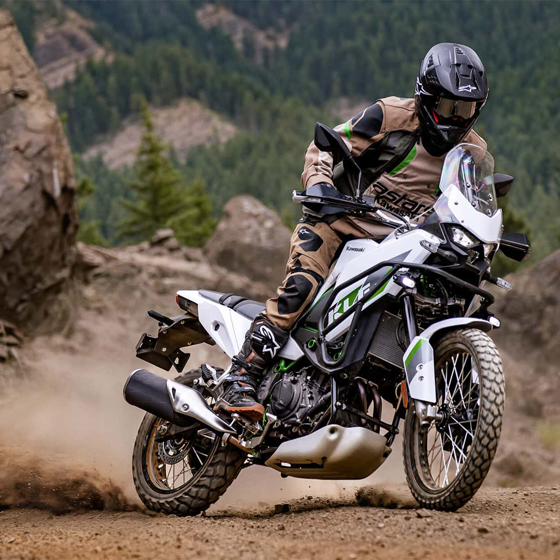 Kawasaki All-Terrain-Legende KLE500