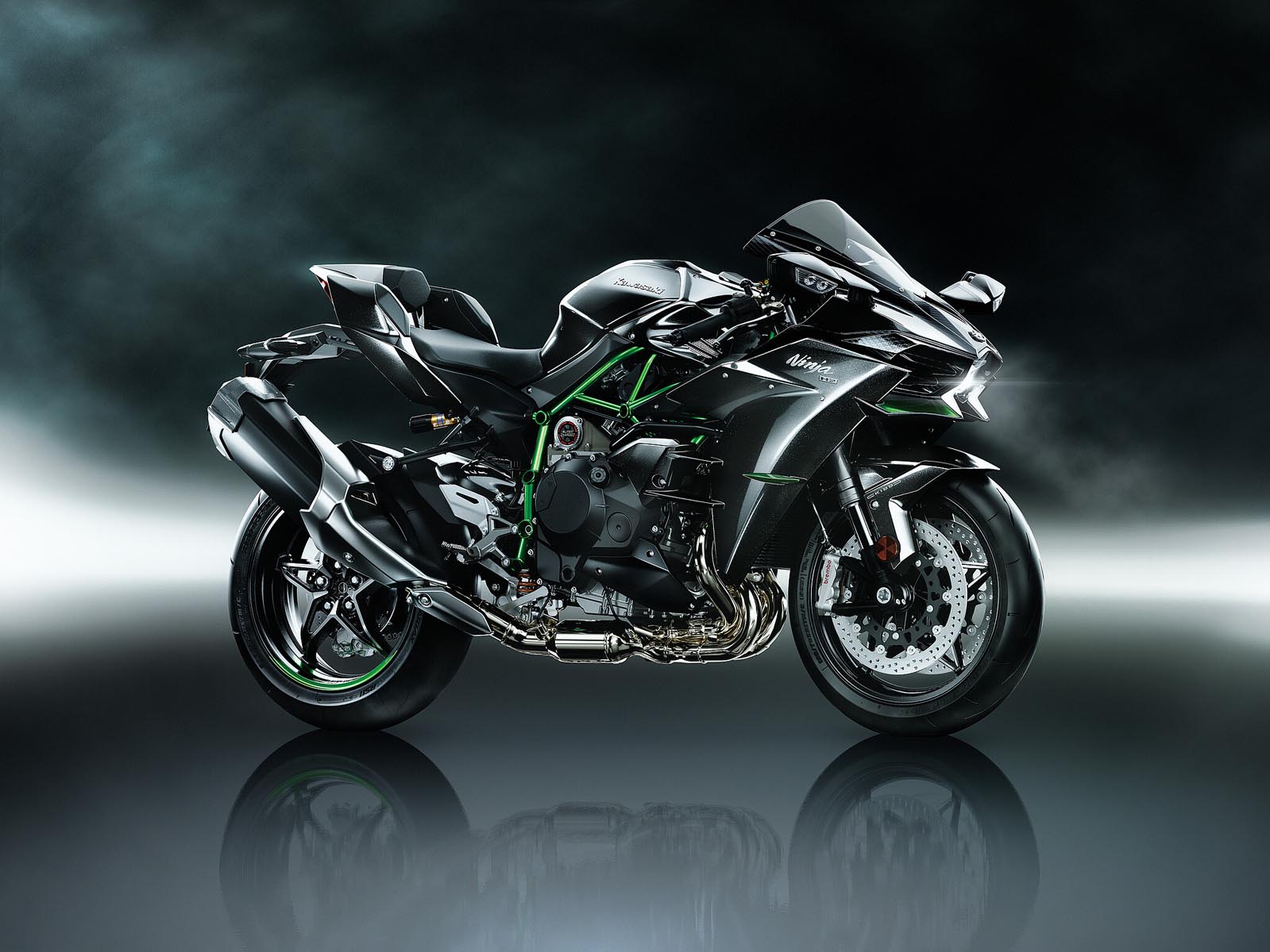 Kompressor-Ikone Kawasaki Ninja H2 2027